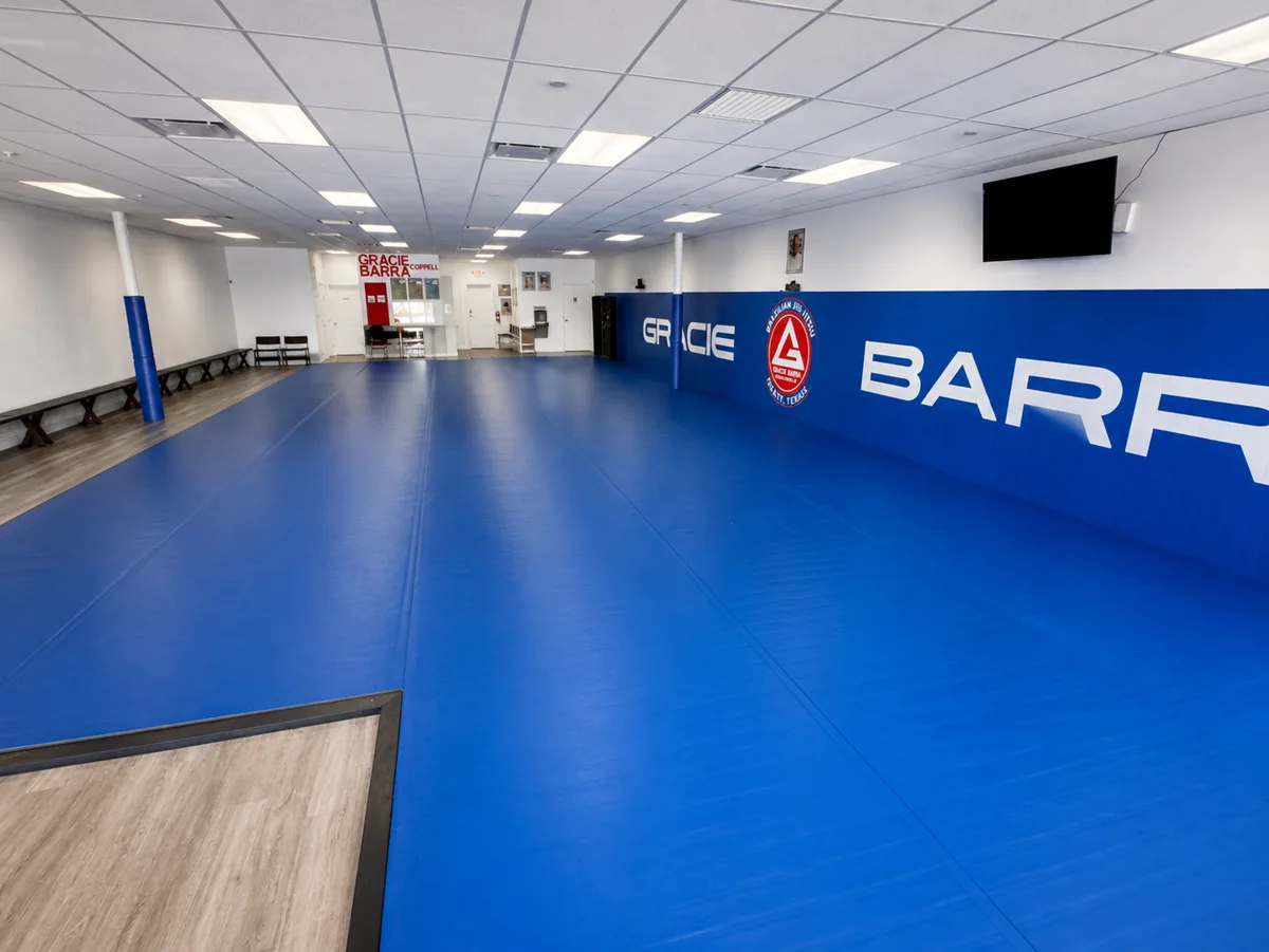 Gracie Barra Coppell academy mat space